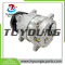 AC Compressor V5 6pk 118mm 12v with correct electrical connector
