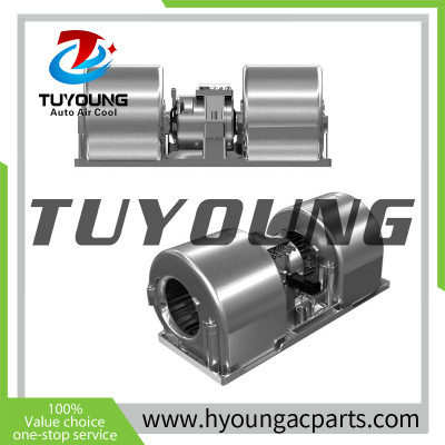 24V heavy-duty vented HVAC blower motor with resistor fit  Caterpillar wheel loaders, articulated dump trucks, off-highway trucks, motor graders 4532441 453-2441