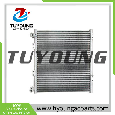 Air Conditioner Condenser fit Kubota MX5400 MX6000 Tractor SL35FQ, SL55-PC, SL280HCQ, SL280HCQGS T4365-72220 989557-7850