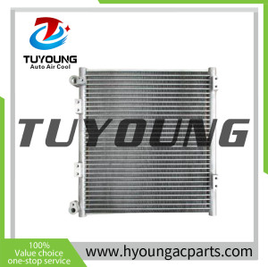 Air Conditioner Condenser fit Kubota MX5400 MX6000 Tractor SL35FQ, SL55-PC, SL280HCQ, SL280HCQGS T4365-72220 989557-7850