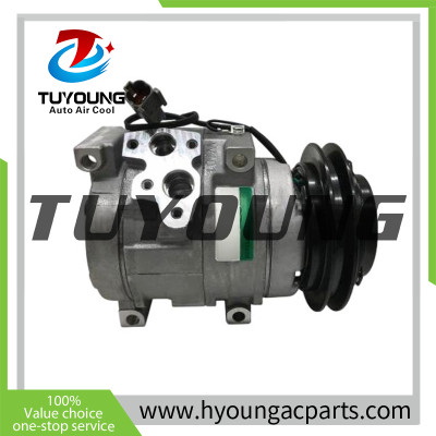 A/C Compressor fit Mitsubishi Fuso trucks 447260-8760 MK565615 447190-8490 247300-5401 ME749611, 10S15C 1PK 133mm 24V