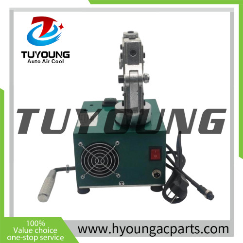 220V Small Electric Hydraulic Hose Crimping Machine, Single Mold, Can Crim 17mm-30mm Hose, Power 300W