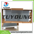 Air Conditioning Condenser fit Chevrolet Cavalier 2019-; size: 700*305.6*16 mm;  inset fitting: Ø8.7mm; outset fitting:  Ø11.8mm;