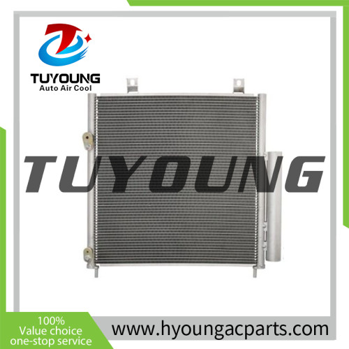 automotive air conditioning condenser fit MITSUBISHI MIRAGE 2014-2015 1.2 HB 7812A229 Size: 385*378*16 mm
