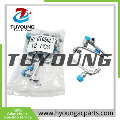 distributor high quality #6 #8 #10 #12 Car air conditioning adapter fitting,brand new Auto ac pipe Fittings