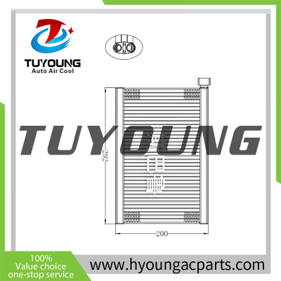 RHD Auto Air Conditioning Evaporator fit 2015 Subaru forester xt 73523FJ020 73523FJ080 73523FJ081 size: 38*200*292 mm