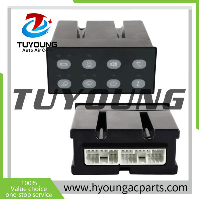 227-7575 2277575 191-6537 1916537 24V Control Panel Switch Assembly fit Caterpillar (Cat) excavator 311D, 312D, 318D, 321D, 329D, 330D, 336D, 340D, 345C/345D