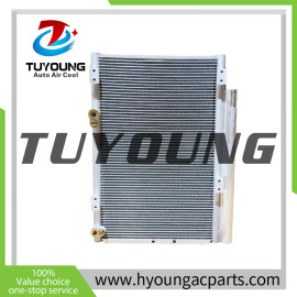 PN# 88460E0210 88460-E0210 vehicle ac condenser with fan fit HINO 700 truck 88460 E0210