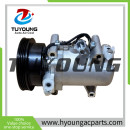 automotive air conditioning compressor with sensor for Toyota Tercel 1988; TV12, 4pk, 12v;