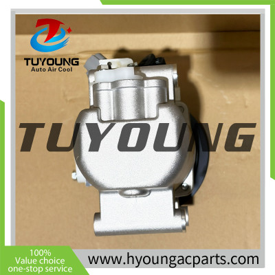 automotive air conditioning compressor with sensor for Toyota Tercel 1988; TV12, 4pk, 12v;