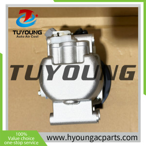 automotive air conditioning compressor with sensor for Toyota Tercel 1988; TV12, 4pk, 12v;