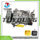 SANDEN SD6C12 6PK 119mm 12V air conditioning compressor fit Peugeot 407