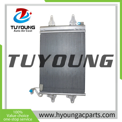 automotive air conditioning condenser fit Volkswagen Polo 2001-2012 6Q0820411B 6Q0820411A 94628 size: 496*358*16 mm