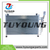 DF7161480A DF71-61-480A DF7161480B DF7161480C DFY16148Z DFY16148ZA air conditioning condenser fit Mazda 2 2011-2015 size: 615*350*16 mm, R12 port