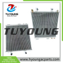 A/C condenser core fit Hitachi Excavators ZX60USB-3 ZX65USB-3F John Deere Excavators 60D, 60G, 60P, PC7, PC10 4674032
