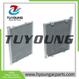 A/C condenser fit Nissan UD 1300 1400 1800 2000 2300 3000 CN 22161PFC 92100-31Z64 9210031Z64 HNC79132 size: 402*315*16 mm