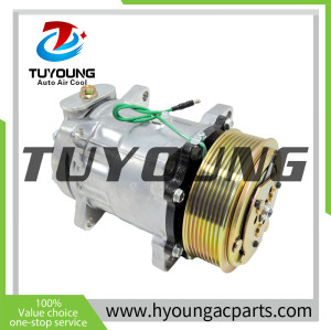 sanden 7h15 8pk 24v auto air conditioning compressor