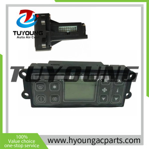 air conditioner control panel fit Foton Lovol Yuchai, Excavator and Loader Parts, Features fresh air intake and defrosting functions