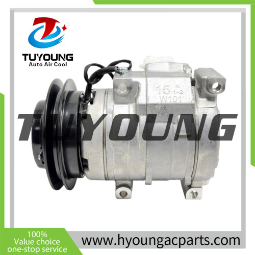 A/C Compressor fit Mitsubishi Fuso trucks 447260-8760 MK565615 447190-8490 247300-5401 ME749611, 10S15C 1PK 133mm 24V