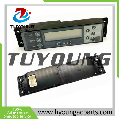 Air Conditioner Control Panel fit Kobelco Excavator SK200-6, SK200-6E New Holland Excavator E160 E215 EH160 5158917530 51589-17520 51589-17530 YN20M01299P1