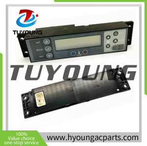 Air Conditioner Control Panel fit Kobelco Excavator SK200-6, SK200-6E New Holland Excavator E160 E215 EH160 5158917530 51589-17520 51589-17530 YN20M01299P1