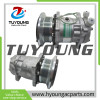Sanden SE5H14 1014N7 6PK 24v heavy-duty automotive air conditioning compressor with dust cover