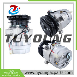 11M9-90200 11M990200 12V V5 1PK 130mm A/C Compressor fit Hyundai Excavators R55-9 R55-9A R60CR-9 R80CR-9A; Case Excavators CX57C CX60C