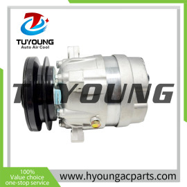 A/C compressor type B pulley 24v 1pk 3895100072 P3895100072 with bracket fit Tata Daewoo Novus heavy trucks, Daewoo bus