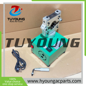 220V Small Electric Hydraulic Hose Crimping Machine, Single Mold, Can Crim 17mm-30mm Hose, Power 300W