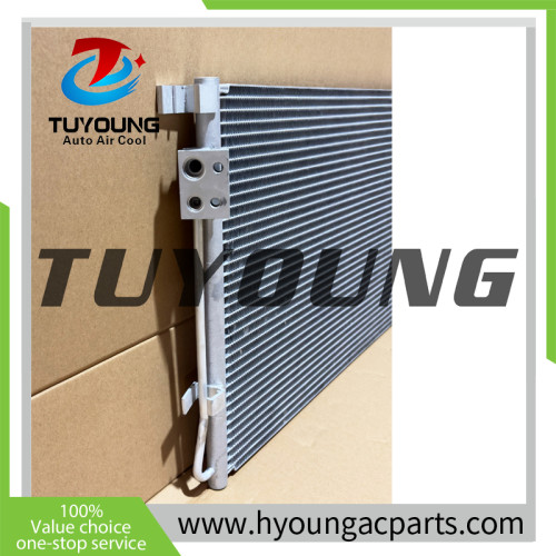 For Kia Rio 2013–2023 Hyundai Accent Kia K3 auto ac condenser 97606h9000 97606-H9000 with ORING flange and studs M8 12mm