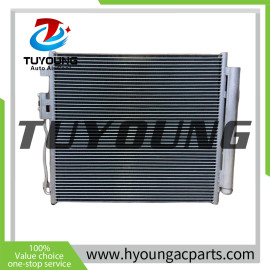 AC Condenser for KIA CARNIVAL 2015-; KIA SEDONA DSL R-ENG 2014- 97606-A9100 97606A9100 97606-A9001 size: 535*461*16 mm