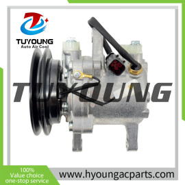 SV06E car ac compressor Kubota excavator 2834170 283-4170 447190-622 447260-5700 447260-5701
