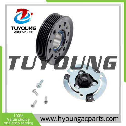 Delphi VAG 6pk 115mm 12v auto ac compressor clutch fit VW Audi Bearing size 35x55x20mm 1K0820803G 5N0820803B 447150-2870  5K0820803