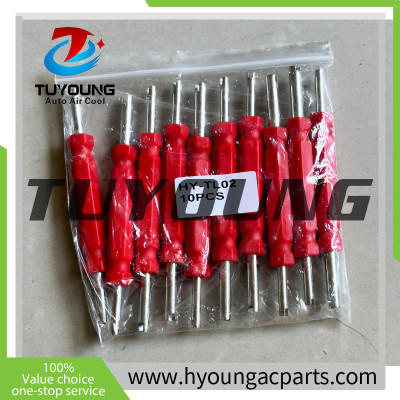 Truck Vehicle a/c AC Valve Core Key Wrench Tool R12 R134A produce in China
