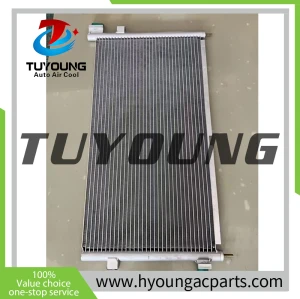 superior quality aluminium Auto air con ac condensers Volvo FM7 truck 21086304 20515136 20838903