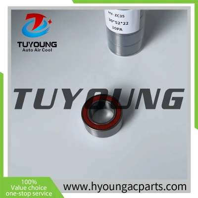bearing denso 10PA15c 10pa17c 10pa20c 7sb16c ac compressors size 30*52*22mm auto ac compressor clutch bearing 23-30114