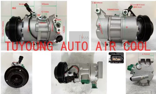 Hyundai Sonata Auto A/C Compressor 97701-H6100 97701H2100 9H2910349 P300135332