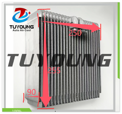 Auto AC Evaporator for Komatsu ND447600.0651 size 250(L)*255(H)*90(W)mm ND 447600-0651 ND447600-0651 ND4476000651