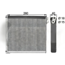 LHD 8850102180 8850147040 8850147041 Toyota Prius Corolla AC Evaporators 260*255*40mm EV 939807PFXC EV1782FP 88501-07040  88501-47030  88501-05080