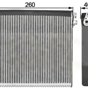 LHD 8850102180 8850147040 8850147041 Toyota Prius Corolla AC Evaporators 260*255*40mm EV 939807PFXC EV1782FP 88501-07040 88501-47030 88501-05080