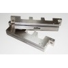 Customizable pillow packer cutter seat and blade for various specifications