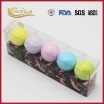 WEDDELLS Custom beautiful  Flower Handmade  Bath Bombs Wholesale packaging box