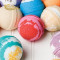 Best New Color Bath Bombs with mint Oil