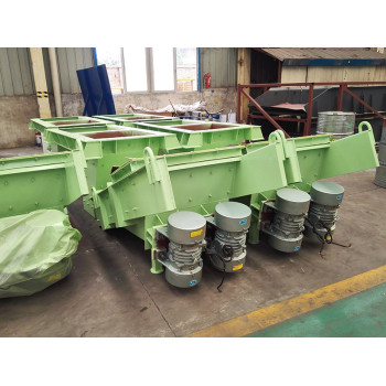 Motor vibrating feeder for crushing production line