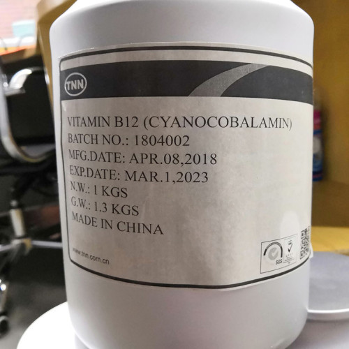 TNN food grade Cyanocobalamin 1% with mannito dcp Vitamin b12