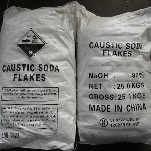 TNN hot pearl caustic soda 99%. in 25kg bag