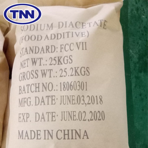 TN | diacetato de sodio | conservante de cereales | conservante para harina de arroz| El diacetato de sodio se conoce como conservante de alimentos y piensos | Fabricante mayorista de China