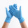 Powder-Free Material Blue Color Disposable Nitrile Gloves