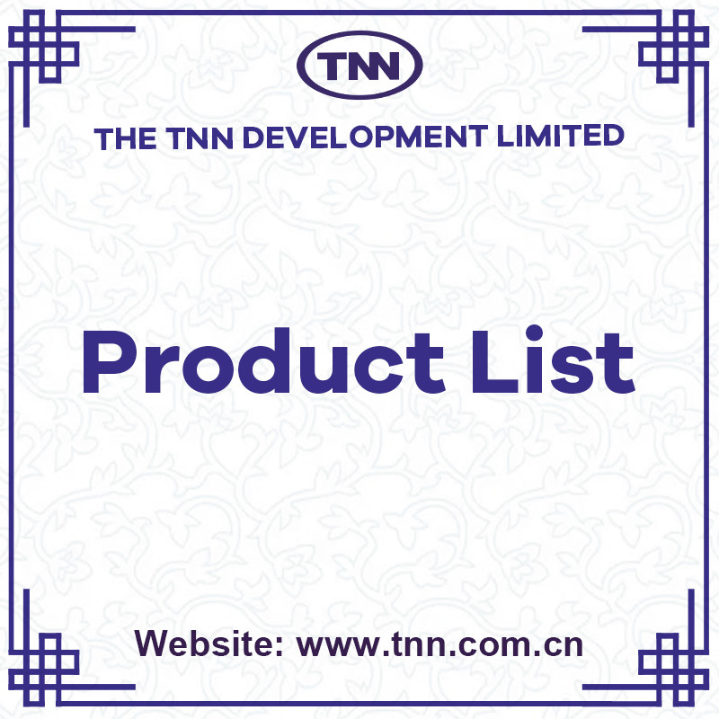 The TNN Development Limited Product List