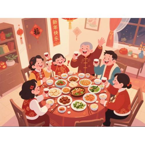 New Year's Eve dinner competition